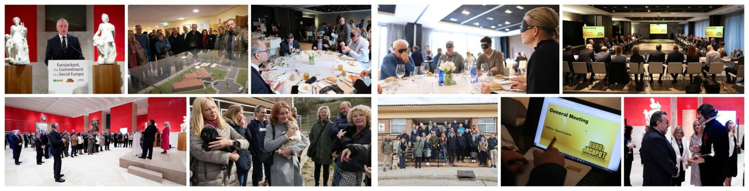 Collage reunión Eurojackpot