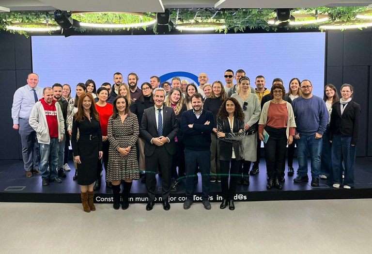 Foto de familia en Ilunion