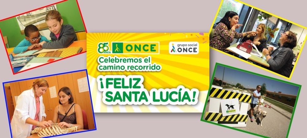 Collage Feliz Santa Lucía