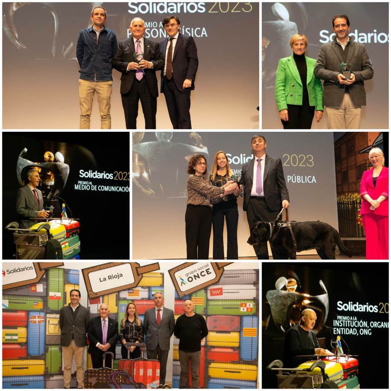 Collage Premiados Solidarios La Rioja