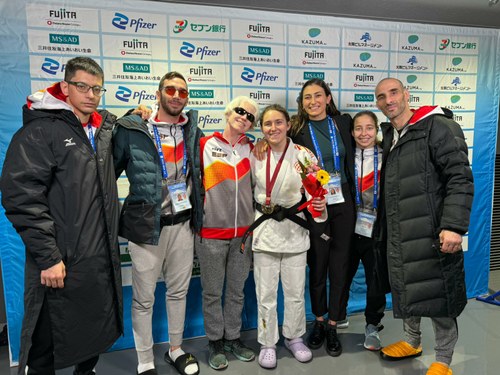 Equipo paralímpico que viajó a Tokio