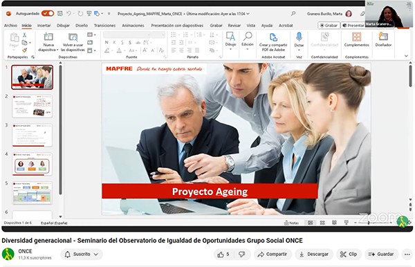 Presentación del proyecto de Mapfre