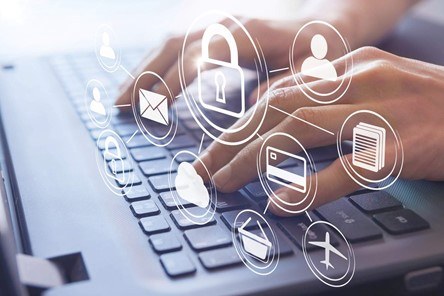 iconos que surgen al escribir en un ordenador