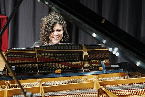 Saray Ruiz durante su actuación