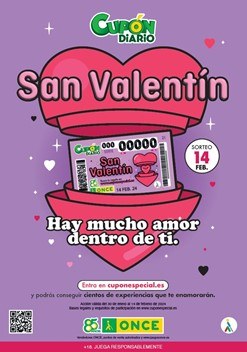Cartel del Cupón de San Valentín