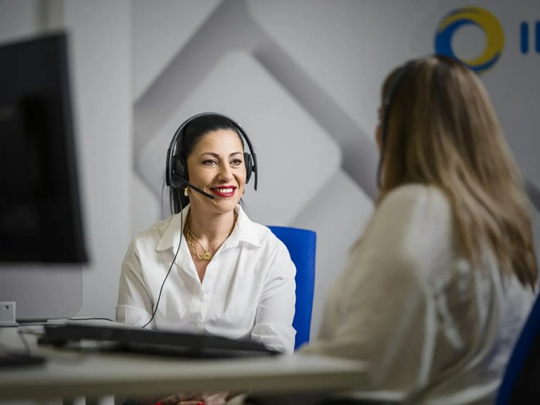 Imagen del servicio de Contact Center  de Ilunion