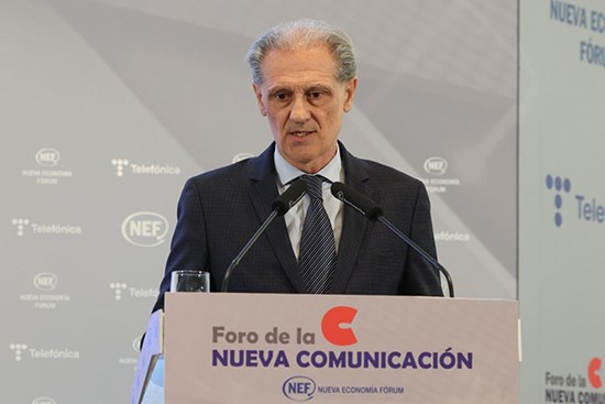 González Huesa durante su intervención