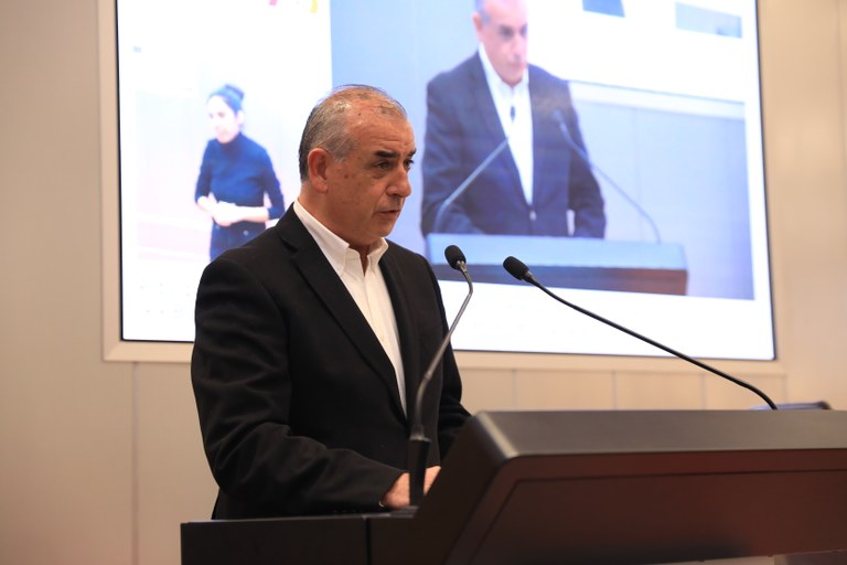 Poyato durante su intervención