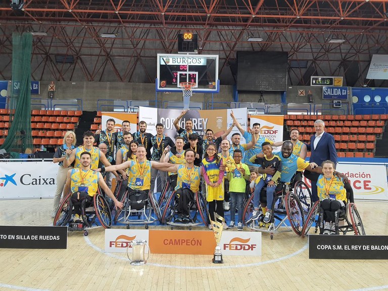 El CD ILUNION celebra su triunfo