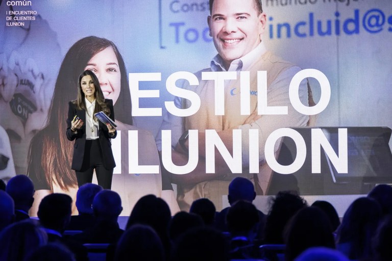 Patricia Otero durante la presentación del evento Experiencia Cliente Ilunion