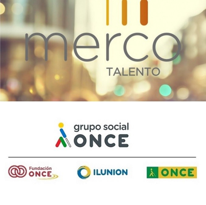 Collage con los logos de Merco y Grupo Social ONCE