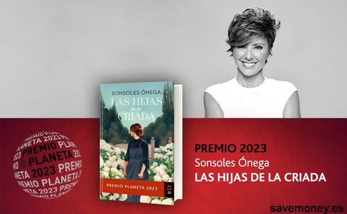 Ónega y su libro  Las hijas de la criada. Foto/ Ed. Planeta