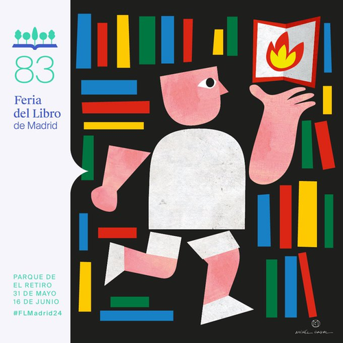 Cartel de la 83 Feria del Libro de Madrid