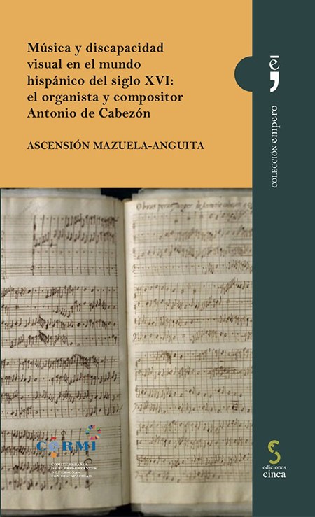 Portada del libro sobre Antonio de Cabezón