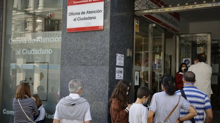 Oficina de atención al ciudadano de la CAM