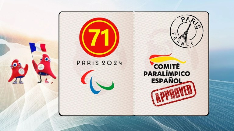 Pasaportes paralímpicos para París 2024