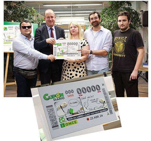 Presentación cupón Día del Libro