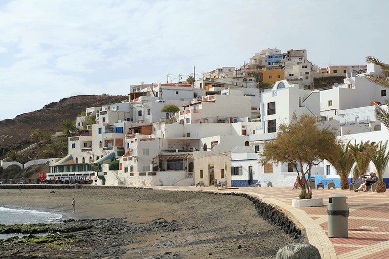 Vista de Tuineje, uno de los pueblos más bonitos de Fuerteventura