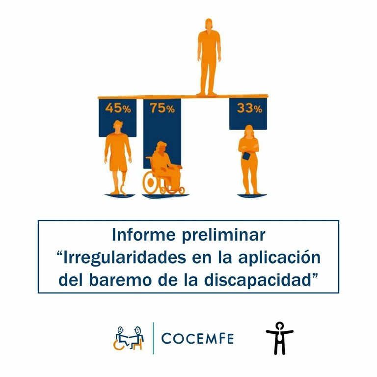 Portada del informe de COCEMFE