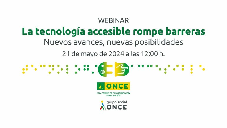 Diapositiva cartel anunciador del webinar