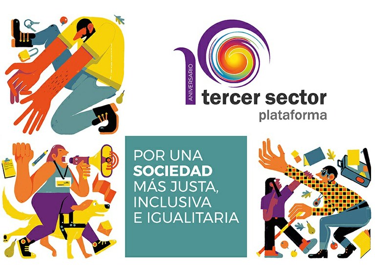 Cartela del 10 aniversario de la PTS