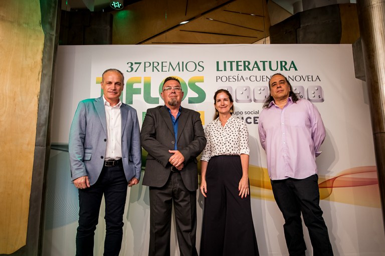 Luis Salvago, Manuel Domínguez, Carolina Esses y Juan Carlos Méndez