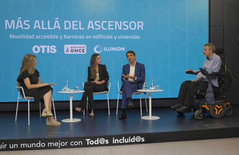 Presentación del informe de OTIS e Ilunion Accesibilidad