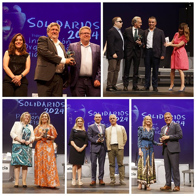 Collage Premiados Solidarios Galicia