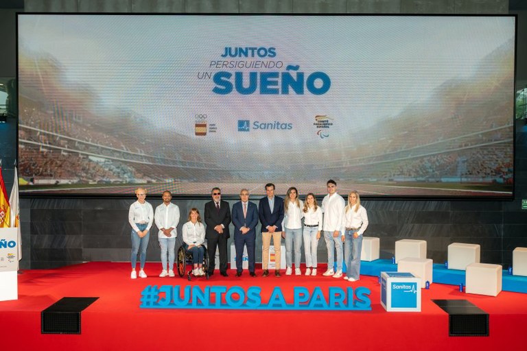 Homenaje y despedida de Sanitas a los deportistas olímpicos y paralímpicos