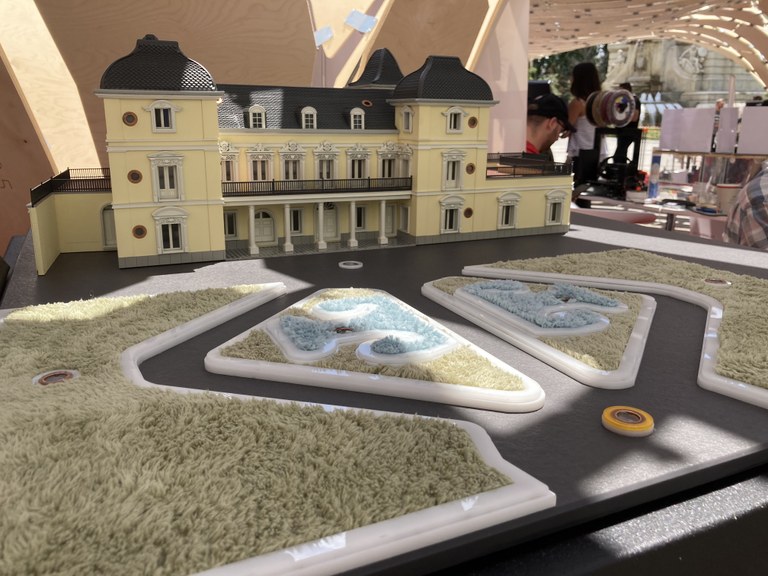 Maqueta del Palacete de los Duques de Pastrana