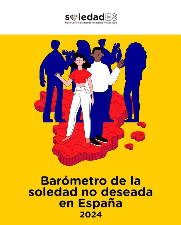 Portada del Barómetro sobre la soledad no deseada