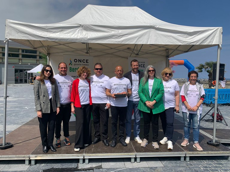 Entrega del cascabel de oro en Donostia