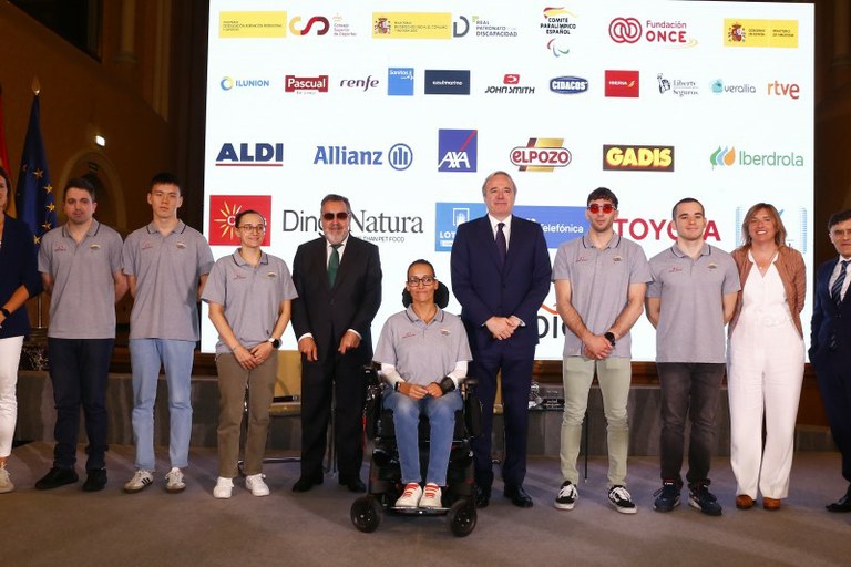 Presentación paralímpicos en Galicia