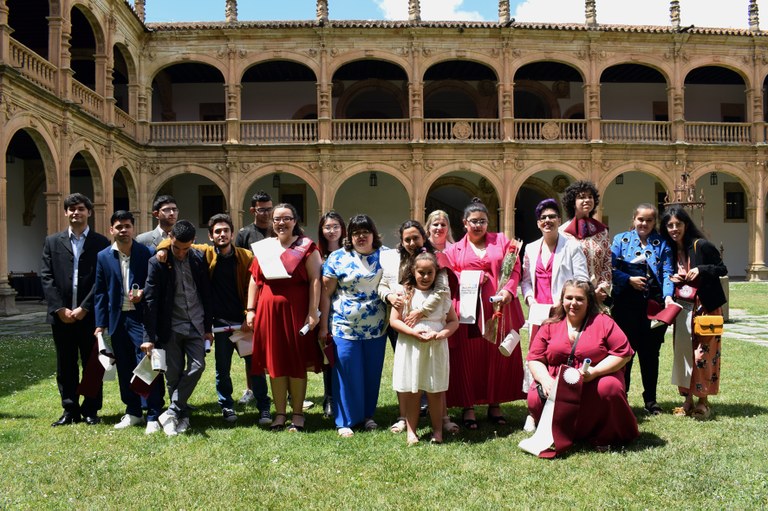 Grupo graduado en la Universidad de Salamanca