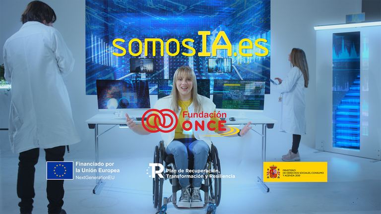 Fotograma de la campaña somosIA