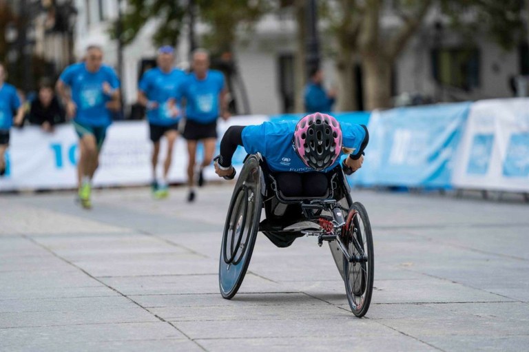 Carrera celebrada en los anteriores Juegos Inclusivos
