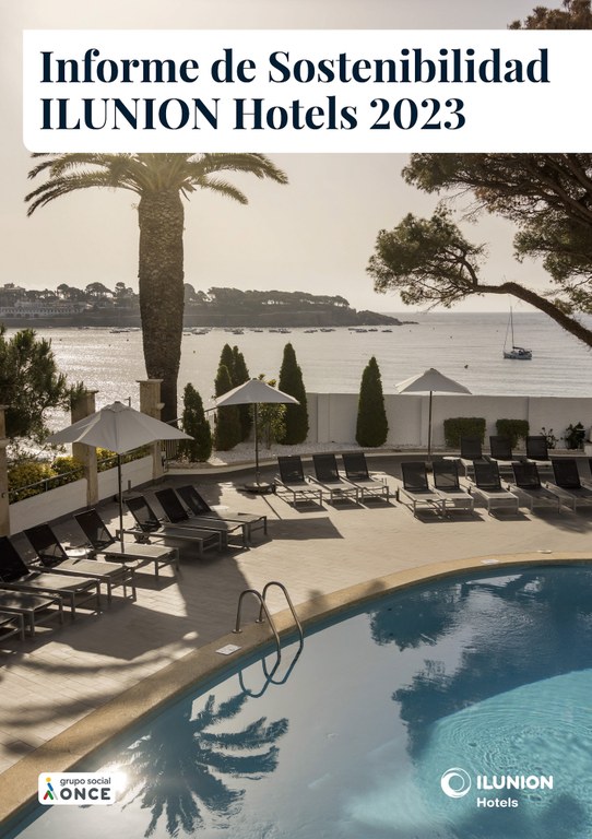 Portada del Informe de Sostenibilidad de Ilunion Hotels