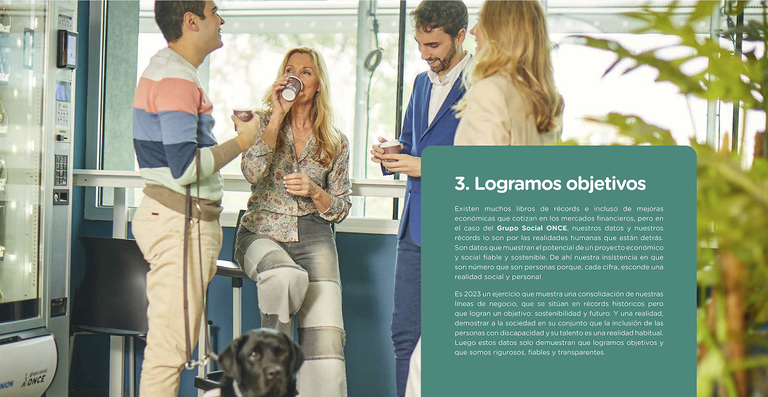Página interior del informe