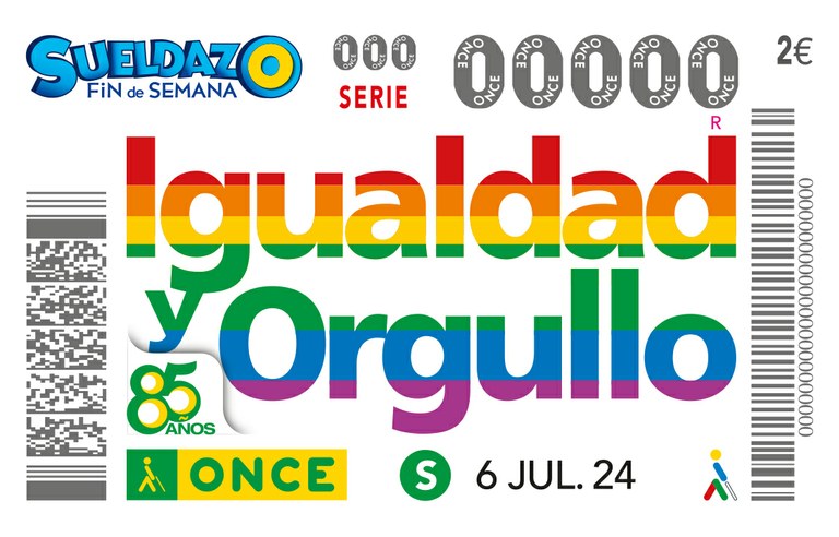Cupón dedicado al Orgullo LGTBI