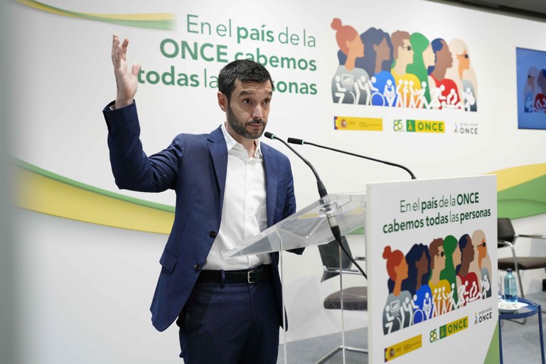 Bustinduy durante su intervención