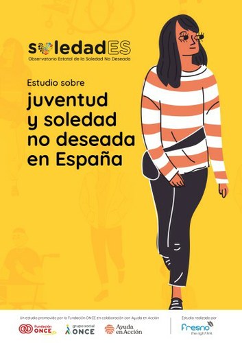 Portada del Estudio sobre jóvenes y soledad no deseada