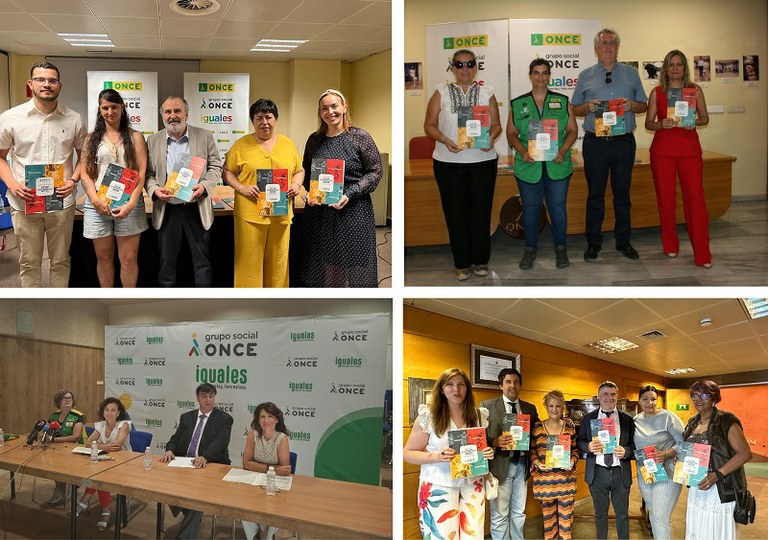 Fotos de familia de los actos de presentación del IVC en Madrid, Murcia y La Rioja