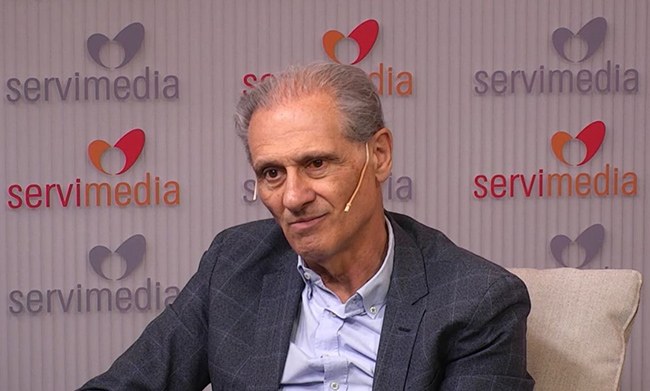 José Manuel González Huesa durante su entrevista