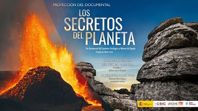 Cartel de Los secretos del planeta