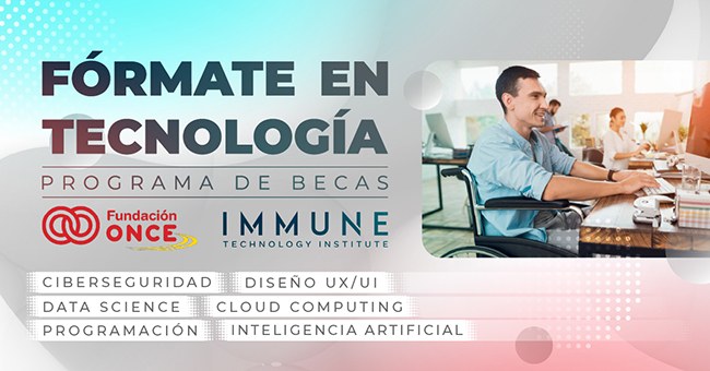 Cartel becas Immune Technology Institute