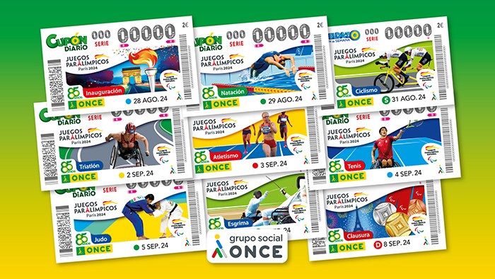 Serie de cupones dedicados a los Juegos Paralímpicos