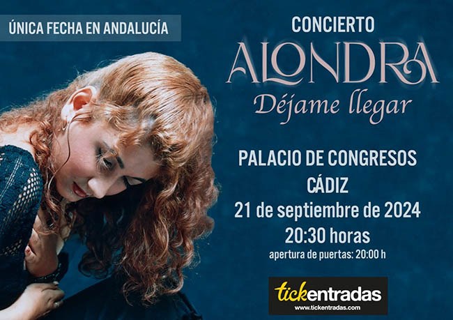 Cartel concierto Mirtza