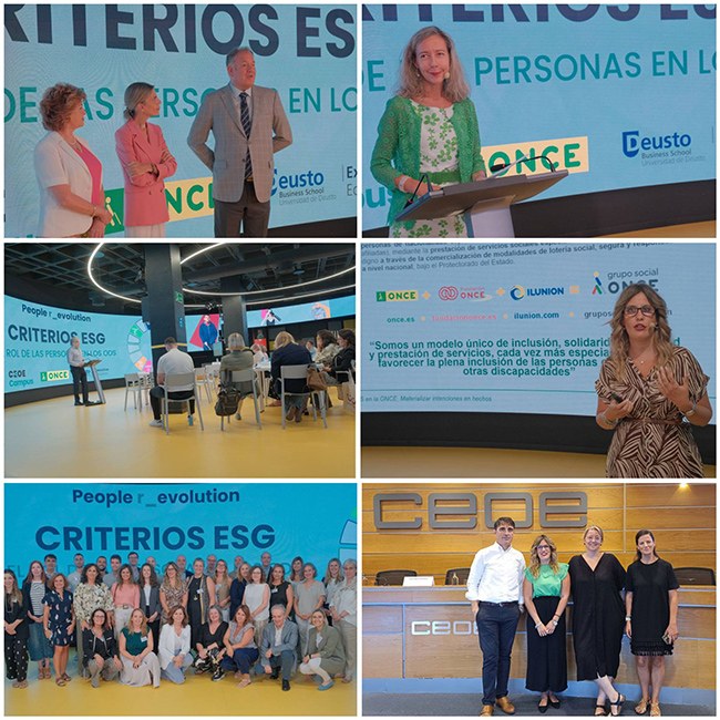 Varios momentos de las intervenciones y fotos de familia