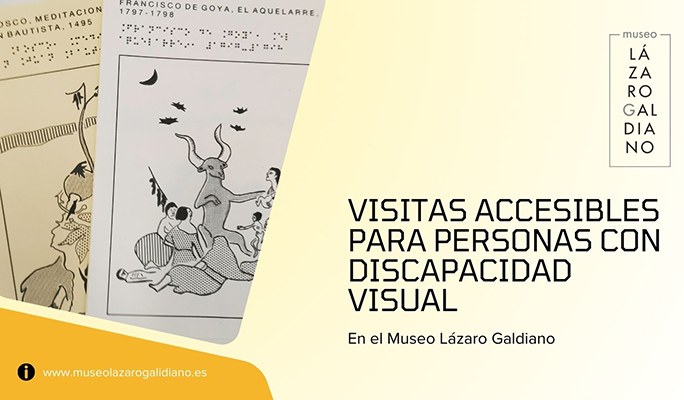 Visitas accesibles en el Lázaro Galdiano