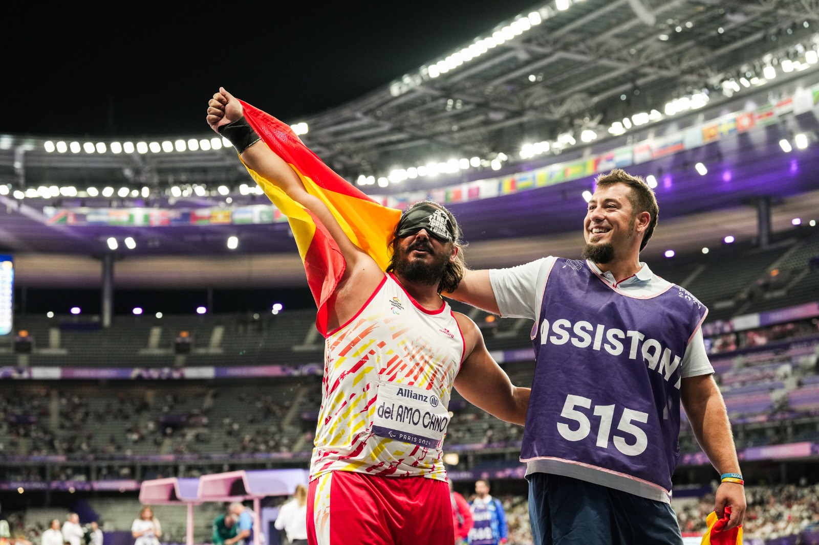 Álvaro del Amo Cano, medallista paralímpico (París 2024) con dos medallas de bronce en lanzamiento de peso y disco